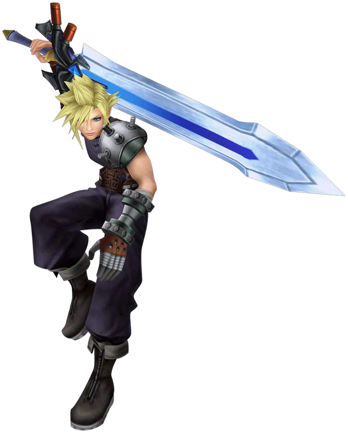 cloud final fantasy transparent cloud final fantasy transparent
